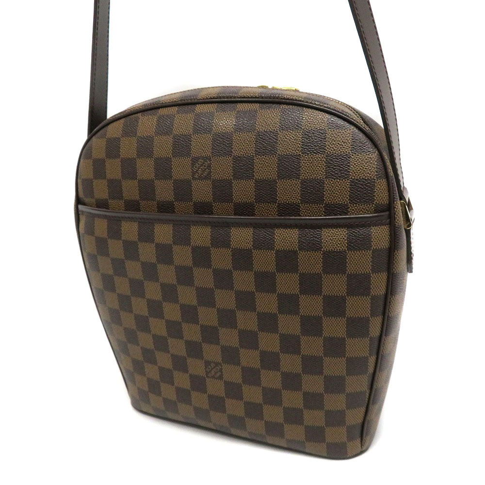 LOUIS VUITTON Ipanema Shoulder Bag Damier Ebene Brown